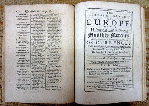 1715 bound volume - containing, 5
